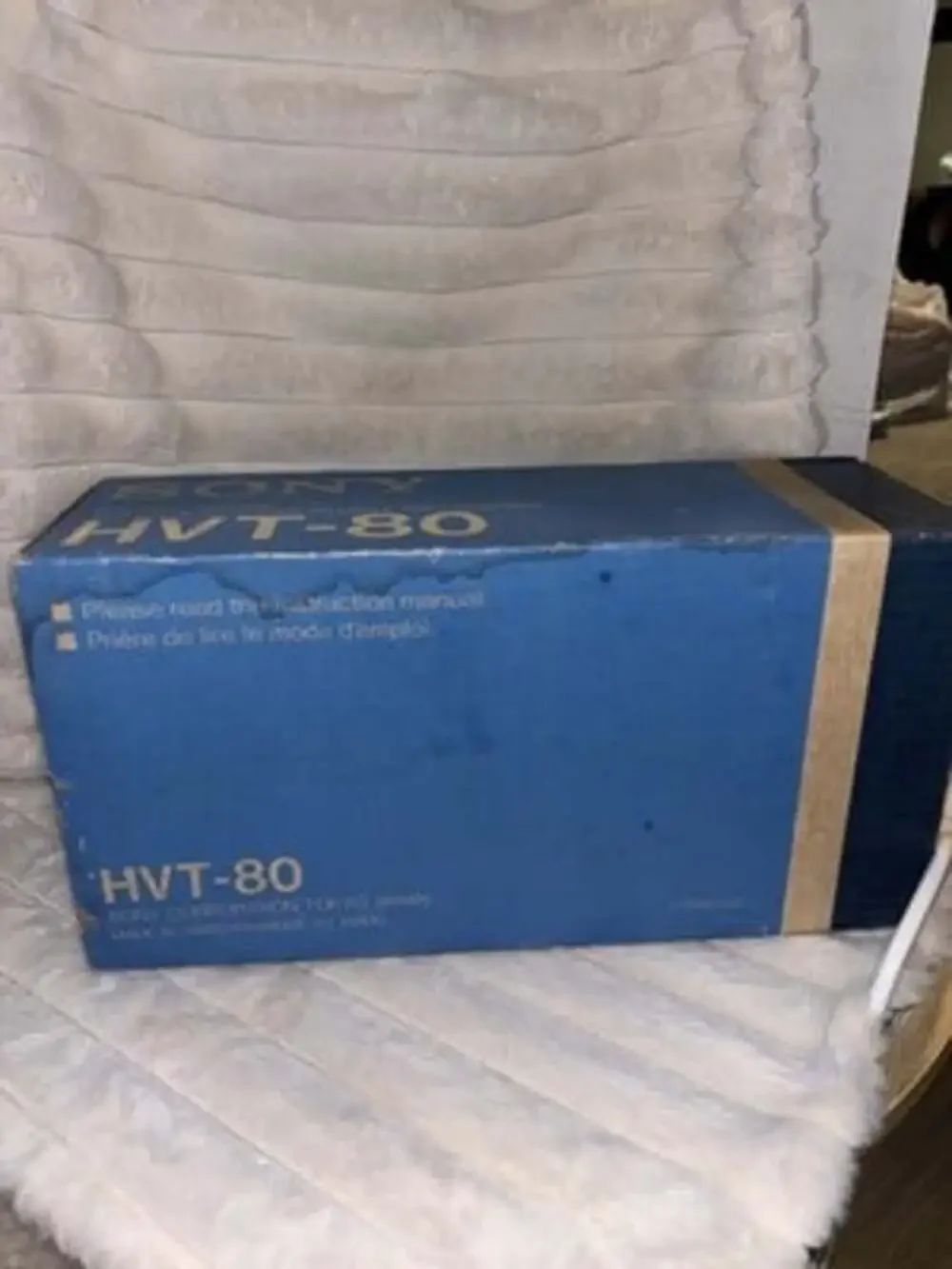 Sony HVT-80 Film Video Adapter, New in Box Made In Japan Complete